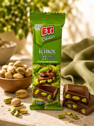 Eti içi bol pistachio Chocolate