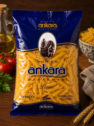 Ankara Penne Pasta (Kalem Makarna)