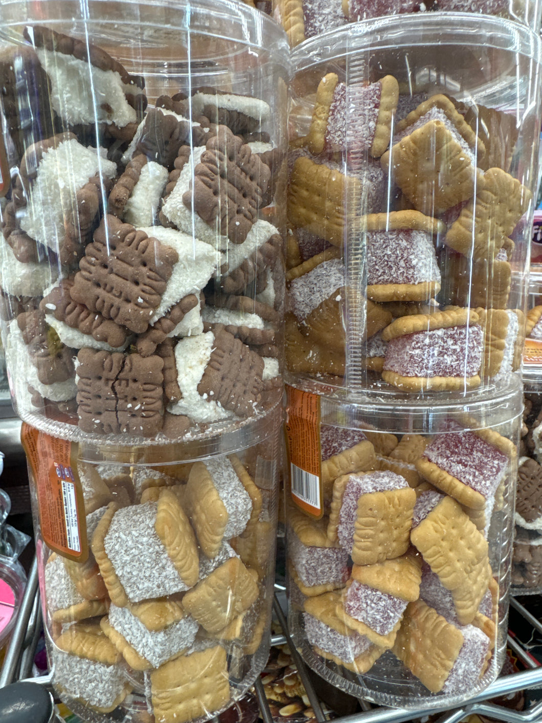 Biscuits with Turkish Delight