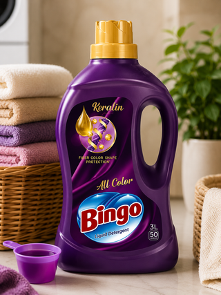 Bingo All Colours Liquid Laundry Detergent 3L