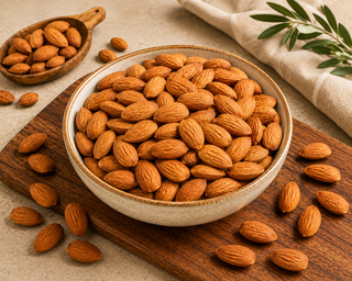 Roasted Unsalted Almonds (Tuzsuz Kavrulmuş Badem)