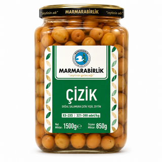 Marmarabirlik Naturally Brined Cracked Olives 1.5kg