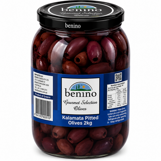 Benino Kalamata Pitted Olives 2kg