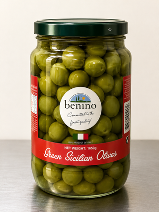 Benino Green Sicilian Olives 1650g