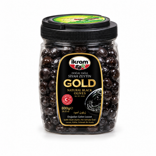 Ikram Gold Black Olives 800g