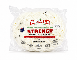 Assala Stringy Haloumi Cheese 550g-600g
