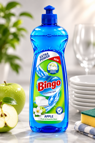 Bingo Dishwashing Liquid - Apple 400ml