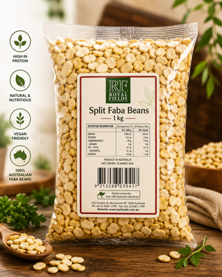 Royal Fields Split Fava Beans 1kg