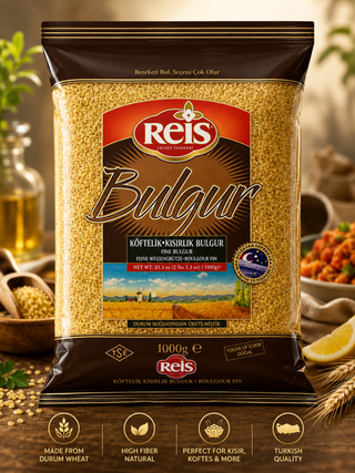 Reis Fine Bulgur (Köftelik & Kısırlık) 1kg