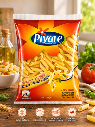 Piyale Penne Pasta (Kalem Makarna) 500g