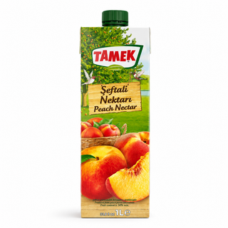 Tamek Peach Nectar (Şeftali Nektarı)