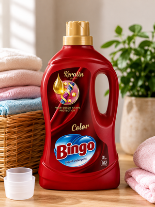 Bingo Colour Liquid Laundry Detergent 3L