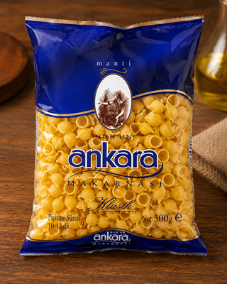 Ankara Pipe Rigate Pasta (Manti) 500g