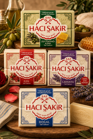 Haci Sakir Soap (Saf Sabun)