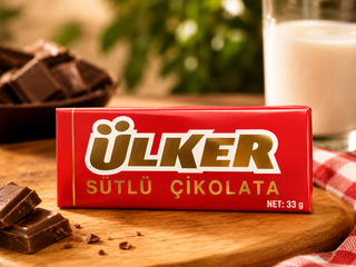 Ulker milk chocolate (sütlü çikolata) 33g