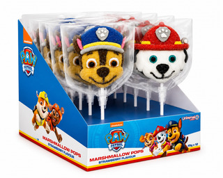 Paw patrol marshmallow pops 45g