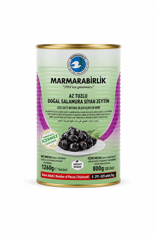 Marmarabirlik Natural Black Olives