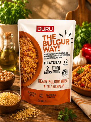 Duru Ready bulgur with chickpeas