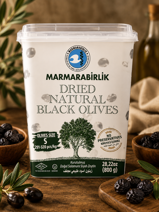 Marmarabirlik Sele Zeytin/ Dried Natural Olives 800G