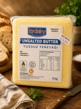 Kahvecioglu unsalted butter (Tereyag) 500g