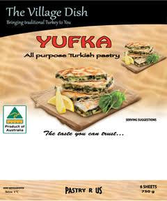Yufka Pastry R Us - Pastry 750G